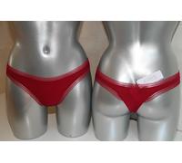 Tanga String Lusso Pizzo Satin Fucsia ERES Mahot T 46 NUOVO ETICHETTA Val 130€