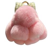 TangDao Portachiavi Peluche con Coniglio Carino,Adatto per Donne e Ragazze,Decorazione da Appendere a Zaino o Borsa(Rosa)