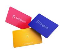TANGEM Crypto Wallet - Confezione da 3 custodie a freddo affidabili Spring Bloom