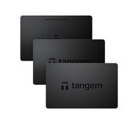 TANGEM Confezione da 3 portafogli crittografici sicuri, conservazione frigorifera affidabile per Bitcoin, Ethereum, NFT e altre monete, portafoglio hardware offline al 100%