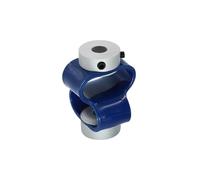 Tangerniu 1 pz 8 Font Shaped D23 L32 Accoppiatore a doppio anello 23x32mm Giunto encoder in lega di alluminio flessibile Giunto per albero(3mmX5mm)