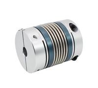 Tangerniu 1 pz D25 L38 giunto albero soffietto giunto motore flessibile CNC alluminio alta elasticità giunto universale stampante 3D cardano Giunto per albero(5mm to 5mm)