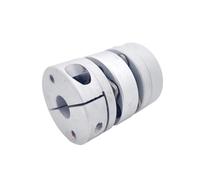 Tangerniu 1 pz D39L49 Lega di alluminio Doppio diaframma Giunto Connettore elastico 39mm Diametro 49mm Lunghezza Servomotore Passo Encoder Giunto per albero(12.7X16mm)