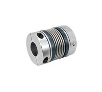 Tangerniu 1 pz Giunto a soffietto D65 L82 Giunto flessibile for albero motore Giunto universale ad alta elasticità Giunto cardanico for stampante 3D Giunto per albero(27mm to 27mm)