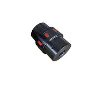 Tangerniu Giunto flessibile a ragno con ganascia D65 L90, foro da 24 mm a 38 mm, giunto for albero in acciaio for motore CNC Manicotto(25x38mm)