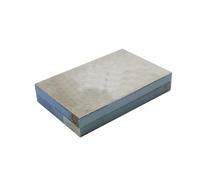Tangerniu Piastra in titanio GR5 TC4 Spessore 8mm 10mm 12mm Anti corrosione acida 100x100mm 100x200mm 150x150mm Materiali di consumo in metallo(150x150x10mm)
