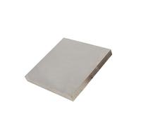 Tangerniu Titanio Titanio Piastra in lega di lamiera Blocco di lamiera Lavorazione 8mm 10mm 12mm 15mm Ta1 Ta2 Tc4 Tc21 Materiali di consumo in metallo(10x100x100mm)