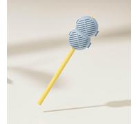 Tanghulu - Filtro per tè a sfera con manico lungo, 2 in 1, divertente, di alta qualità, riutilizzabile, a maglia fine, diffusore a intervalli per tè sfuso, per foglie di tè sfuse per tazza e teiera