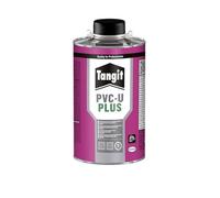 Tangit PVC-U Plus THF Free con Pennello, Colla PVC senza THF, Colla per Assemblare Tubi, Adesivo per Incollare Tubature Idrauliche, 1 Latta 1 kg