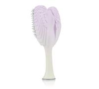 Tangle Angel - Spazzola per extension per capelli, antistatica con setole morbide, per capelli lisci o mossi, con ali d'angelo, per doccia e asciugatura, da donna, due tonalità lilla avorio