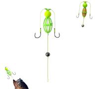 Tangle-Free Bottom-Up Feeder Basket Fishing System (1,11)