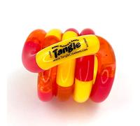 TANGLE Jr Classic (ciliegio) - Giocattolo sensoriale originale Fidget - Fidget giocattolo tortuoso per bambini e adulti - Fidget Toy per la scuola - Regalo per adolescenti e adulti