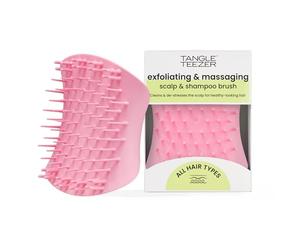 Tangle Teezer|Esfoliante e massaggiatore del cuoio capelluto | Disintossica il cuoio capelluto e riduce gli accumuli | Ideale per capelli bagnati o asciutti | Bella Rosa