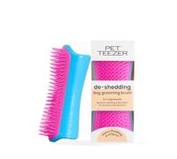Tangle Teezer Pet De-Shedding & Dog Grooming Brush Blue/Pink