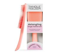 Tangle Teezer | The Large Ultimate Detangler Spazzola per capelli | Perfetta per capelli lunghi, spessi, ricci e strutturati | Riduce le rotture | Impugnatura ergonomica | Bagliore di Pesca