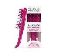 Tangle Teezer Mini Ultimate Detangler - Per capelli bagnati e asciutti - Spazzola districante per tutti i tipi di capelli - Spazzola tascabile da viaggio perfetta per bambini - Magenta