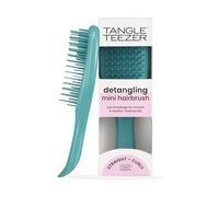 Tangle Teezer Mini Ultimate Detangler - Per capelli bagnati e asciutti - Spazzola districante per tutti i tipi di capelli - Spazzola tascabile da viaggio perfetta per bambini - verde smeraldo