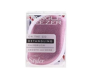 Tangle Teezer, On-The-Go Detangling Hair Brush - Candly Sparkle, 1 pezzo.