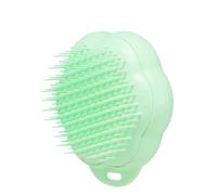 Tangle Teezer | Pet Teezer | Spazzola per gatti | Districante a doppio livello per capelli corti e medi | Rimozione delicata di nodi e grovigli | Design ergonomico del palmo della mano | Green