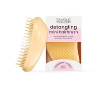 Tangle Teezer Spazzola districante originale, mini spazzola per capelli asciutti e bagnati, dimensioni da viaggio, per bambini e tutti i tipi di capelli, giallo ranuncolo