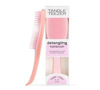 Tangle Teezer The Naturally Curly Wet Detangler Spazzola per capelli, Ottimale per capelli ricci 3C-4C, Riduce l'effetto crespo e riduce i tempi di districabilità, Mango e Rosa