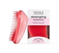 Tangle Teezer | The Thick & Curly Spazzola per capelli districante | Adatta ai palmi delle mani | Adatta per capelli umidi e asciutti | Per ottenere ricci senza crespo e super definiti | Lipstick Duo
