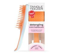 Tangle Teezer Ultimate - Spazzola districante per capelli, elimina i nodi e riduce la rottura, mini spazzola per capelli, per viaggi, mani piccole e tutti i tipi di capelli, blu ghiaccio e arancione