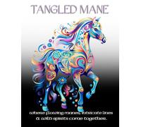 Tangled Mane: Where flowing manes, intricate lines & wild spirits come together