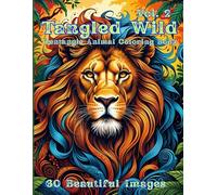 Tangled Wild Vol. 2: A Zentangle Animal Coloring Book
