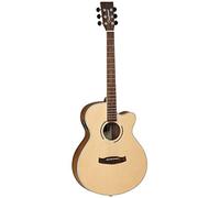 Tanglewood Super Folk Cut DBT SFCE Black Walnut Back and Sides Electro-Acoustic Guitar