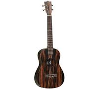 Tanglewood® »TIARE - TWT-20« Baritone Ukulele - Ebano - Finitura Satinata - Rosetta Tribal Tagliata al Laser - Gig Bag