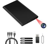 TANGMI Mini Telecamera Spia Nascosta, Portable Microcamera Spia, Visione Notturna e 1080P HD Telecamera Nascosta Funzionamento Oltre 17 Ore