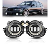 TangMiGe Fari fendinebbia a LED per BMW (E46 E39 M-Tech Paraurti M Sport Pack) 3 5 M3 M5, 09/2000-12/2007 (HB SDN WGN CPE CONV), 1 coppia (lampadina LED)