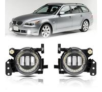 TangMiGe Fendinebbia a LED per BMW (E90 E91 E46 E60 E61 E63 E64 E83) 3 serie 5 6 X3, 01/2003-12/2012, 1 coppia (lampadina LED)