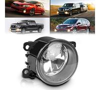 TangMiGe Fendinebbia compatibile con CITROEN DACIA Duster FIAT Sedici FORD JAGUAR Note OPEL Agila PEUGEOT PORSCHE RENAULT SUZUKI, pezzo unico Sinistro/Destro, Chiaro