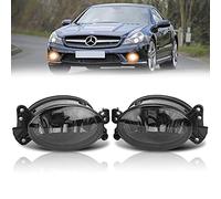 TangMiGe Fendinebbia compatibile con Mercedes Benz W169 C209 A209 C219 W211 S211 W463 X164 W251 R230 W204 S204 W164 Citaro, (Classe A CLK CLS E G GL R SL C M), 2001-2012 (Fumo Nero)