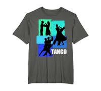 Tango Dancing Tshirt per ballerino di tango, retrò, da uomo, tango Maglietta