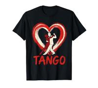 Tango Danza Coppia Cuore Argentino Tango Maglietta