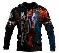 TangoDS Amore Cavallo Nativo Indiano 3D Stampato Autunno Uomini Felpe con Cappuccio Unisex Casual Pullover Zip Giacca Felpa Streetwear