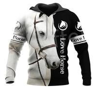 TangoDS Amore Cavallo Nativo Indiano 3D Stampato Autunno Uomini Felpe con Cappuccio Unisex Casual Pullover Zip Giacca Felpa Streetwear