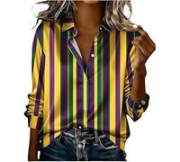 TangoDS Camicie da Donna a Manica Lunga con Colletto e Bottoni per Primavera Estate e Autunno Bluse Casual da Lavoro