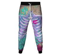 TangoDS Rose/Butterfly Skeleton 3D Stampato Jogger Donne Uomini Pantalone Sportivo Cool Allenamento Pantalone della Tuta Cordone Pantaloni