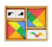 Gioco da tavolo multicolore Tangram Battle - Sfida i tuoi amici! - Nouvo