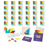 Tangram Legno Bambini Pack 30 Gadget Compleanno Bambini Mini Giochi Regalini