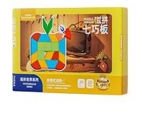 Tangram Puzzle, promuovere le capacità logiche - Puzzle magnetico Tangram, per feste a casa, serata di gioco, aula, asilo, ragazze e bambini