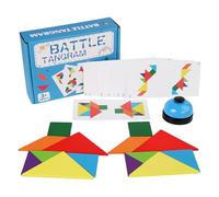 Tangram | Tangram Giocattoli Educativi - Geometrico - Destinato a Bambini di età compresa tra 4 e 8 Anni e Ragazze per la scuola materna Educazione domestica Classe