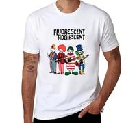 Tang's lifestyle Clowns-Fluorescent-Adolescent-Arctic-Monkey-T-Shirt-Oversized