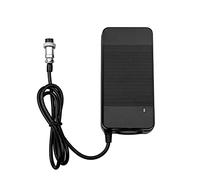 TangsFire 48V Caricabatteria agli ioni di Litio 54,6 V 2,5 A per Pacchetto Elettrico Batterie al Litio Scooter Ebike 13 S Connettore a 3 Poli da 12 mm da 0,41 Pollici in Linea