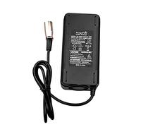 TangsFire 48V Caricabatterie 54,6V 3A per Pacchetto Elettrico Batterie al Litio 48 V Scooter Ebike 13S Connettore xlrm