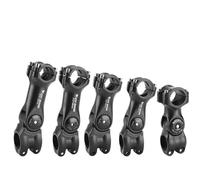 TANGSIYANG Attacco Manubrio MTB 1 Pz Attacco Manubrio Regolabile for Bici da Strada Manubrio Bicicletta Angolo di Attacco in Lega Alluminio Riser Adattatore Stelo Forcella Anteriore(31.8X85mm)